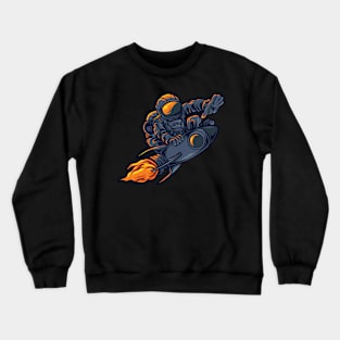 Astrocket Illustration Crewneck Sweatshirt